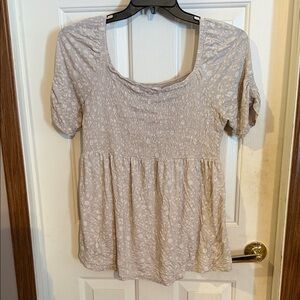 Isabel Maternity by Ingrid & Isabel Cream Floral Blouse